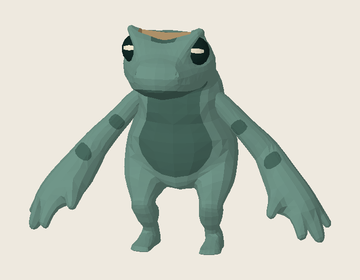 Frog learning bank